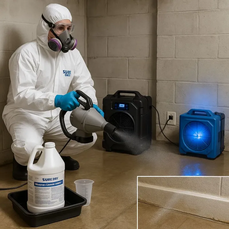 Sanitization and Odor Removal process in Guthrie Center, IA