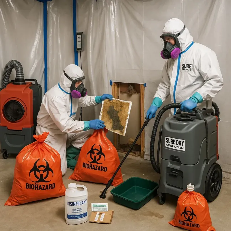 Contaminated Water Handling Protocols process in Guthrie Center, IA