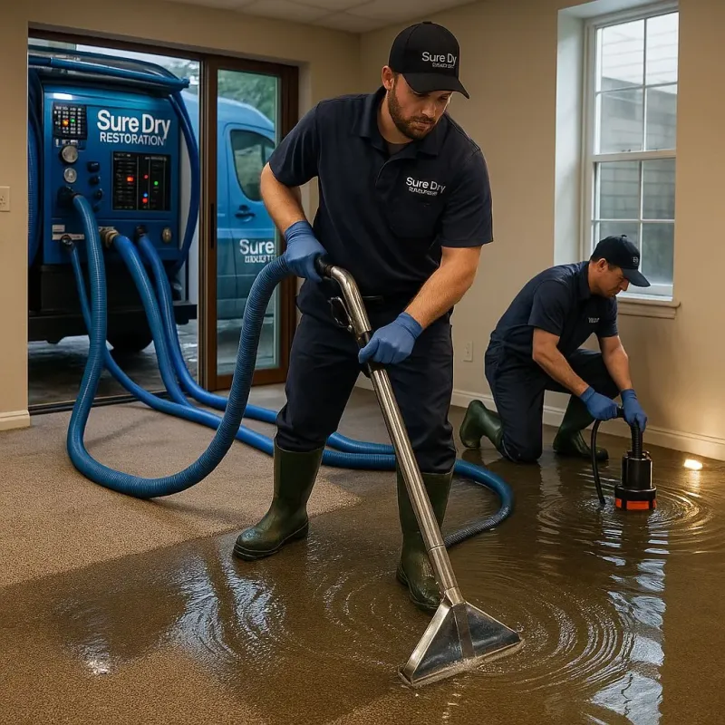 Water Extraction and Removal process in Guthrie Center, IA
